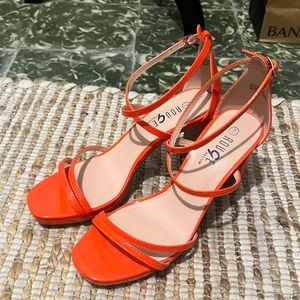 Orange heels by Rouge